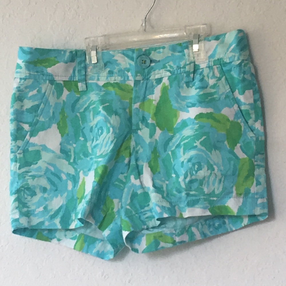 Lilly Pulitzer vibrant print shorts